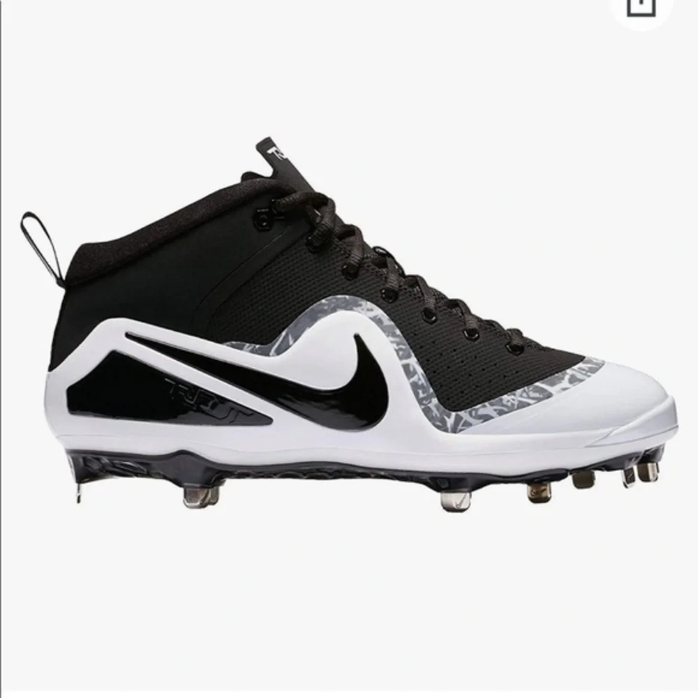New in Box Nike Force Zoom Trout 4 Baseball cleats Sz 10 - Picture 2 of 10